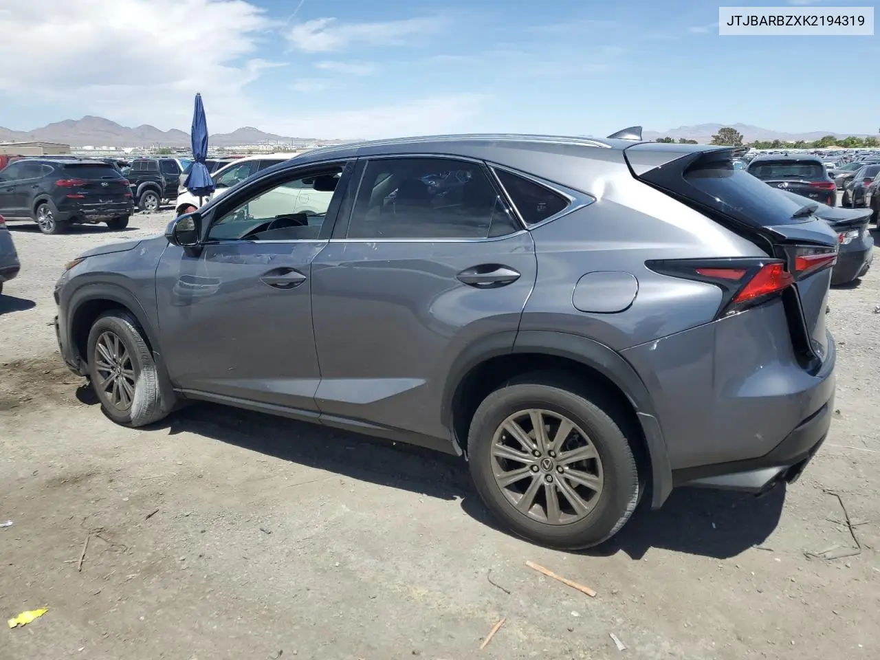 JTJBARBZXK2194319 2019 Lexus Nx 300 Base