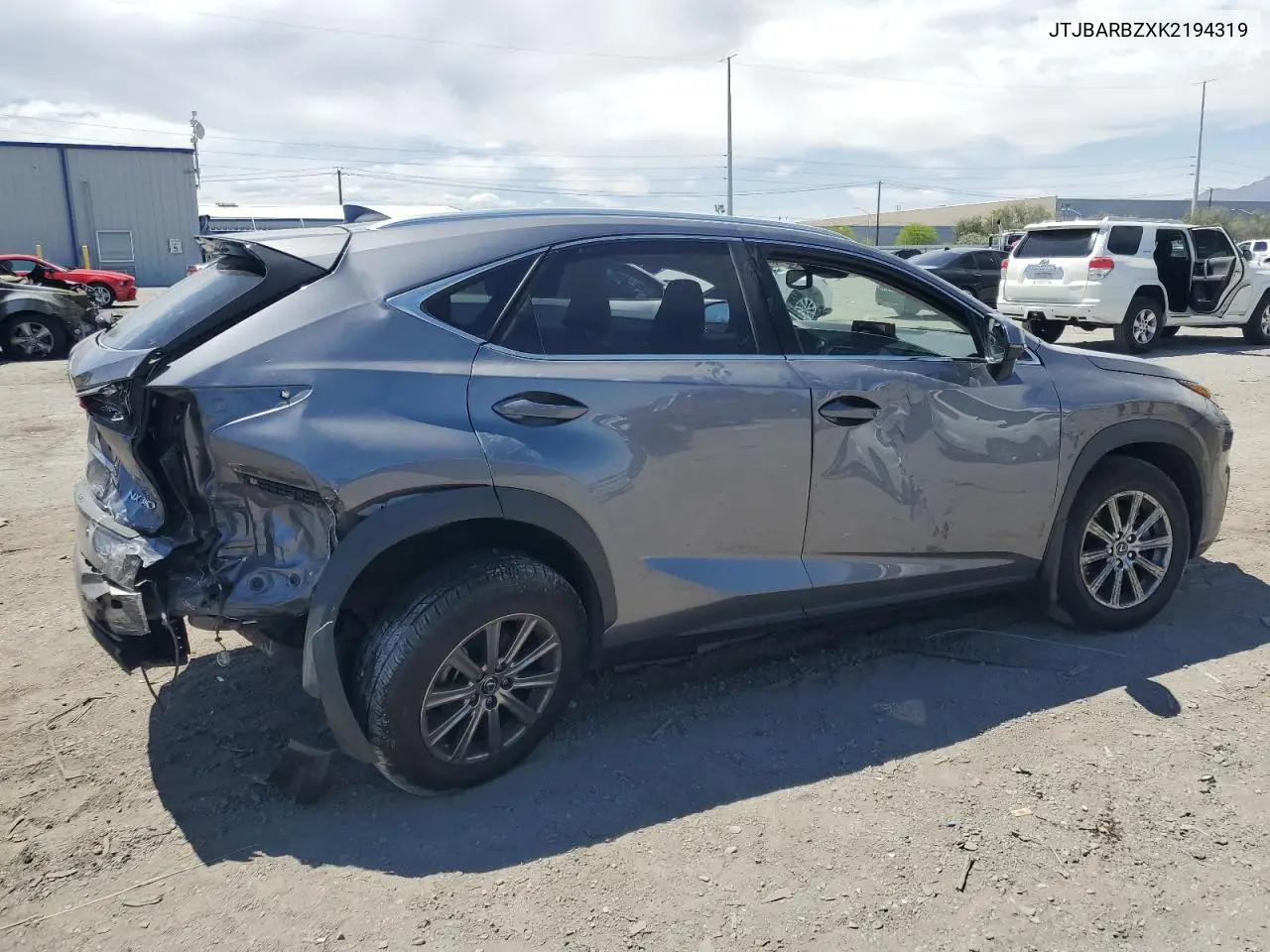 JTJBARBZXK2194319 2019 Lexus Nx 300 Base