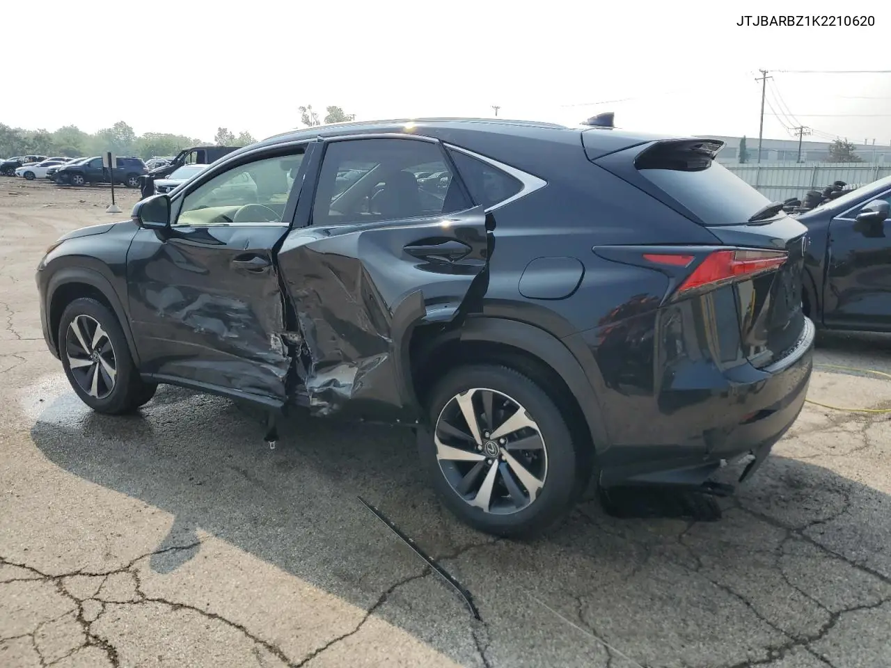 2019 Lexus Nx 300 Base VIN: JTJBARBZ1K2210620 Lot: 58600295
