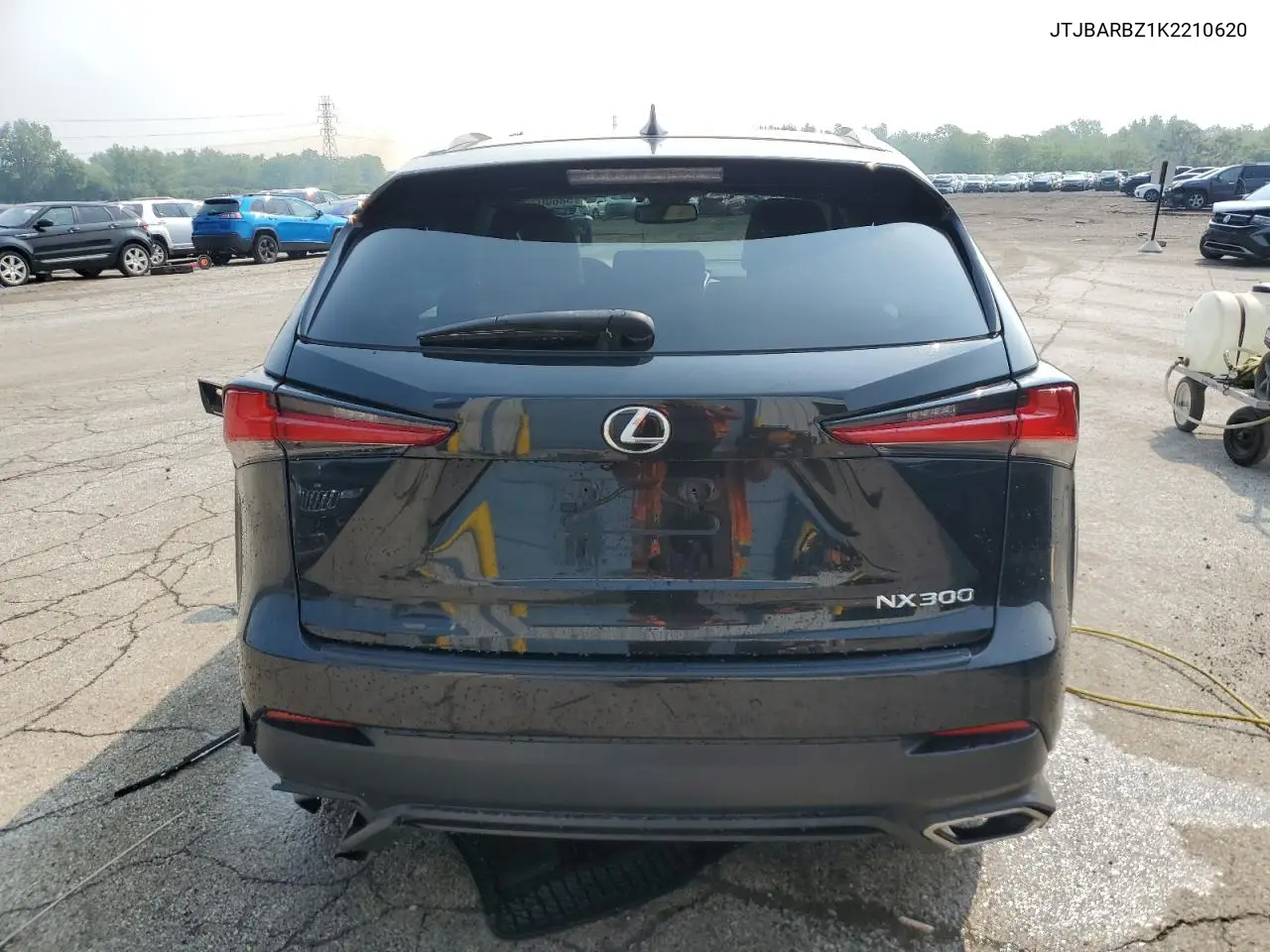 2019 Lexus Nx 300 Base VIN: JTJBARBZ1K2210620 Lot: 58600295