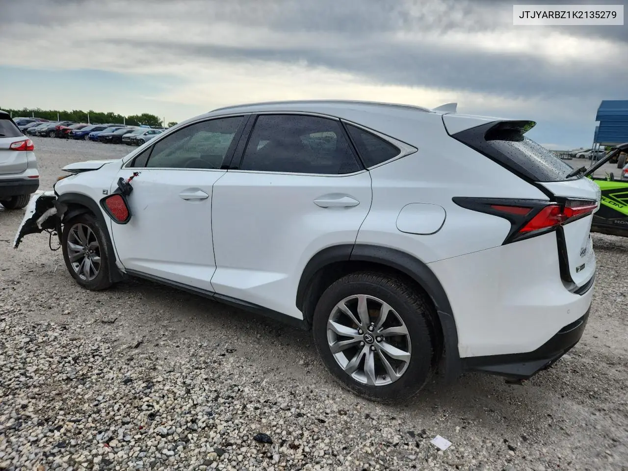 2019 Lexus Nx 300 Base VIN: JTJYARBZ1K2135279 Lot: 61003335