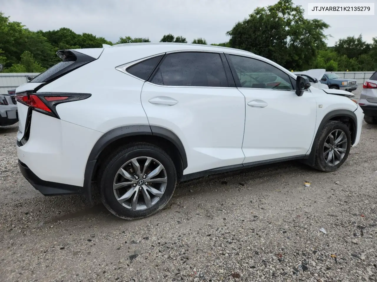2019 Lexus Nx 300 Base VIN: JTJYARBZ1K2135279 Lot: 61003335