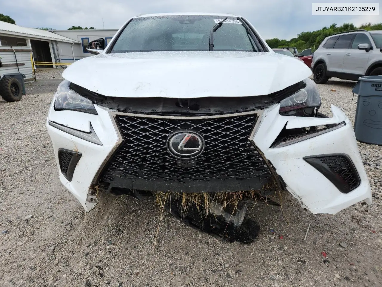 2019 Lexus Nx 300 Base VIN: JTJYARBZ1K2135279 Lot: 61003335