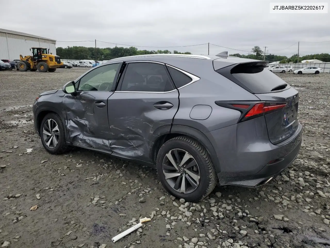 2019 Lexus Nx 300 Base VIN: JTJBARBZ5K2202617 Lot: 61109075