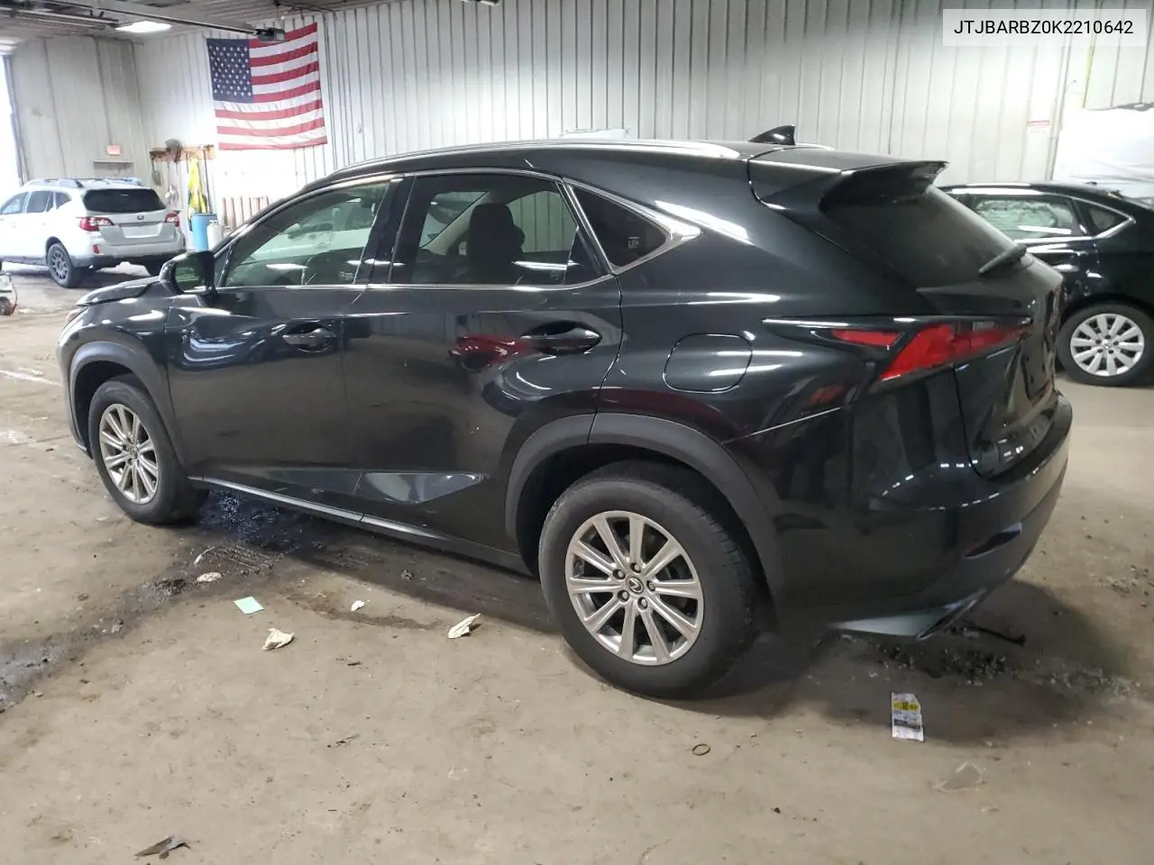2019 Lexus Nx 300 Base VIN: JTJBARBZ0K2210642 Lot: 61143285