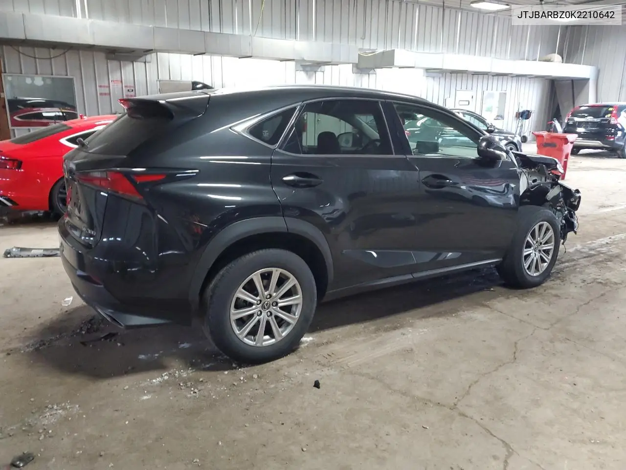 2019 Lexus Nx 300 Base VIN: JTJBARBZ0K2210642 Lot: 61143285