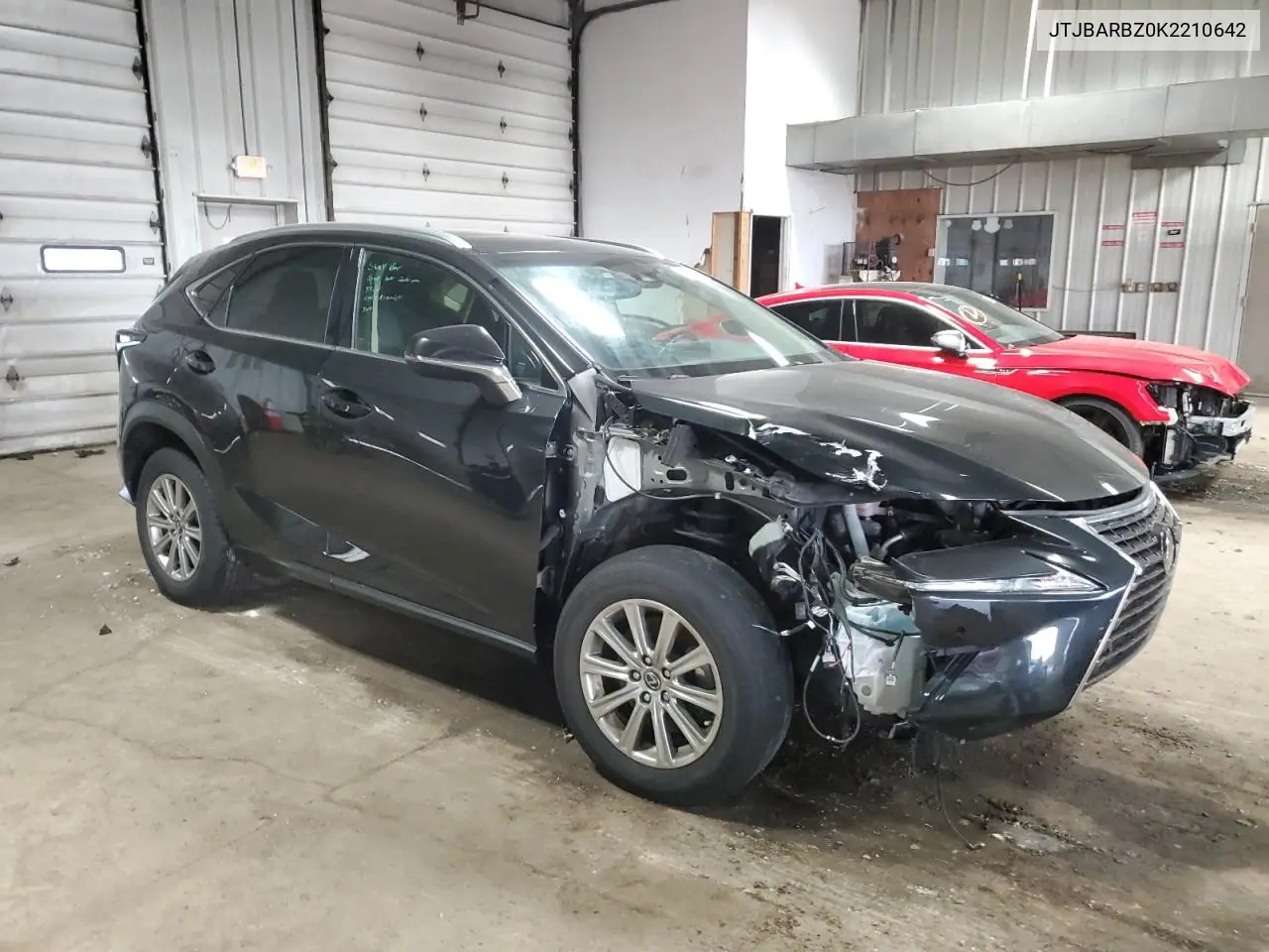 2019 Lexus Nx 300 Base VIN: JTJBARBZ0K2210642 Lot: 61143285