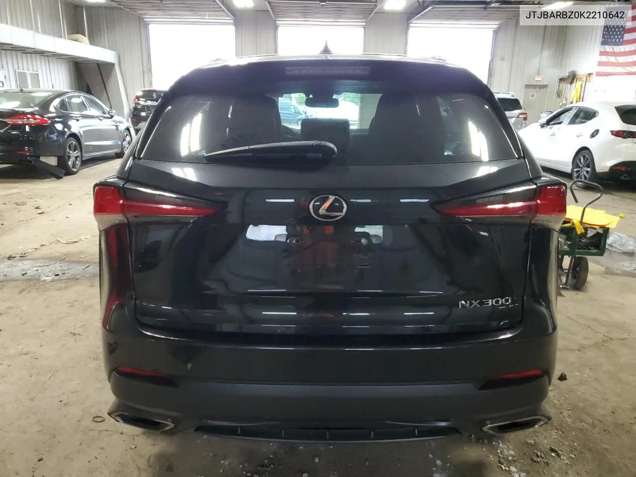 2019 Lexus Nx 300 Base VIN: JTJBARBZ0K2210642 Lot: 61143285