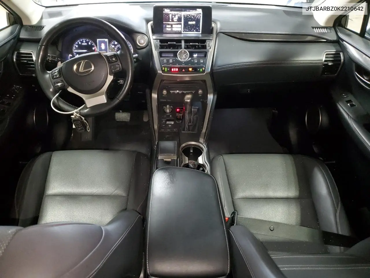 2019 Lexus Nx 300 Base VIN: JTJBARBZ0K2210642 Lot: 61143285