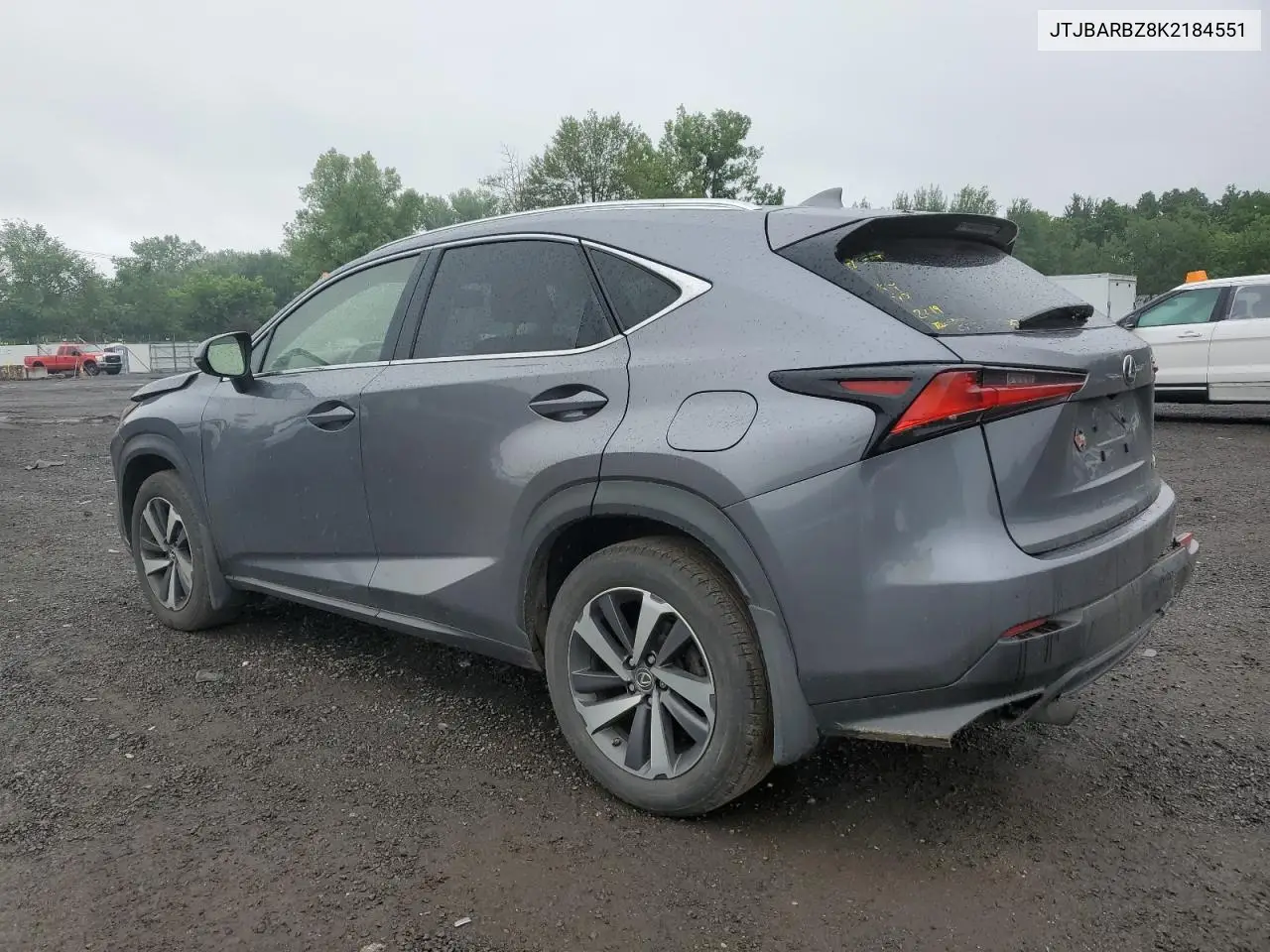 2019 Lexus Nx 300 Base VIN: JTJBARBZ8K2184551 Lot: 61269935