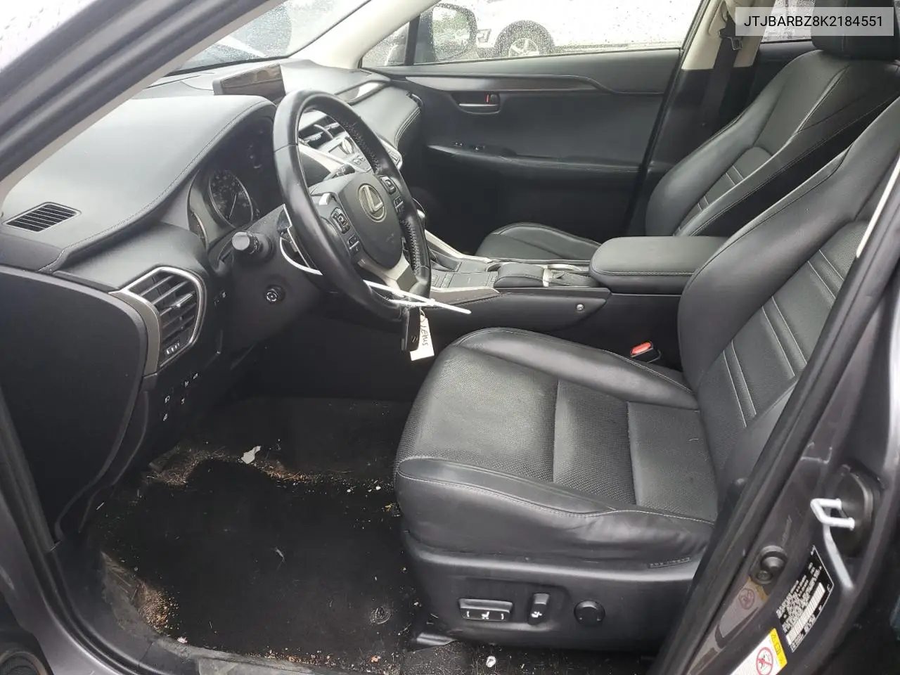 2019 Lexus Nx 300 Base VIN: JTJBARBZ8K2184551 Lot: 61269935