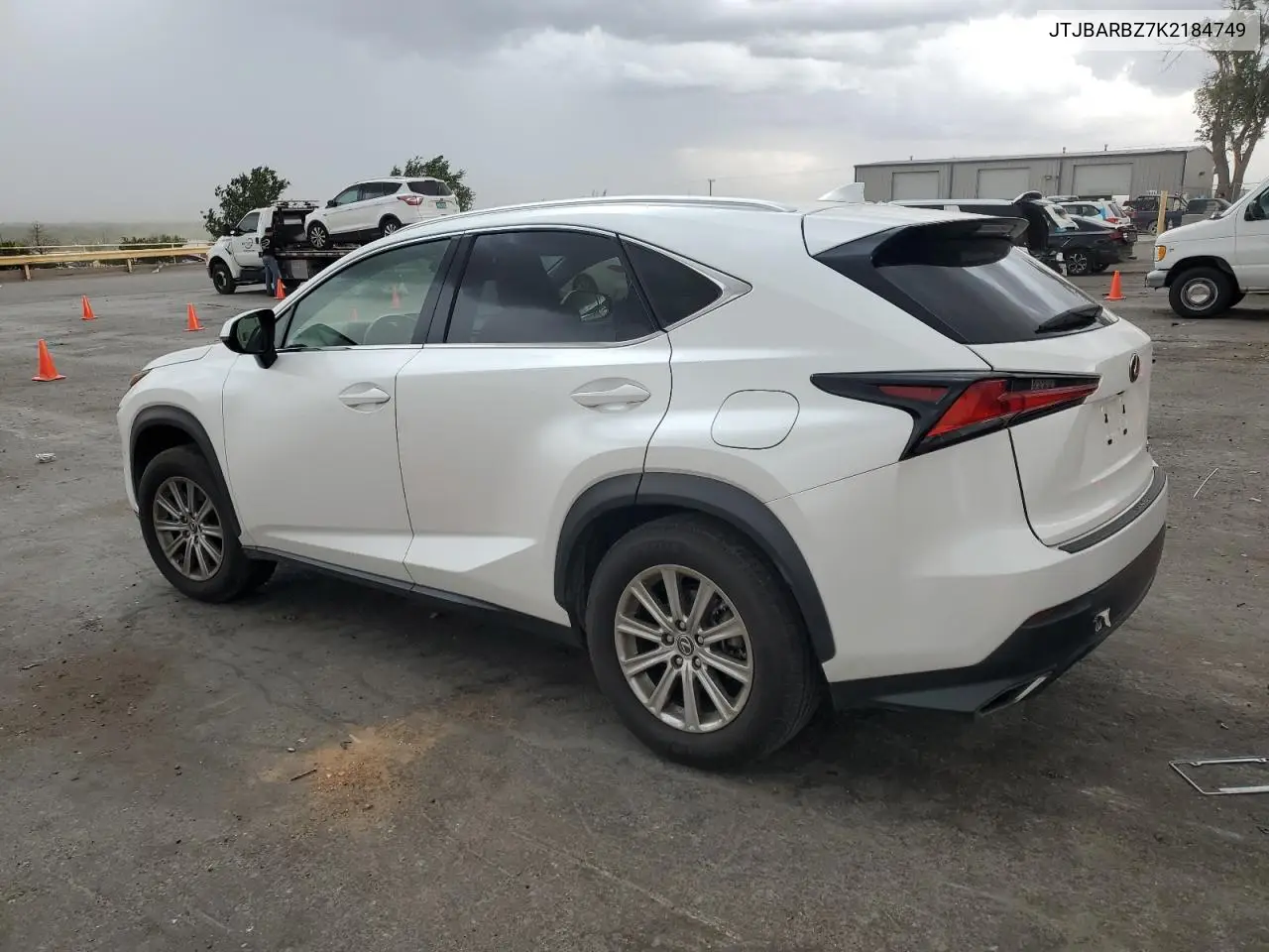 2019 Lexus Nx 300 Base VIN: JTJBARBZ7K2184749 Lot: 61654225