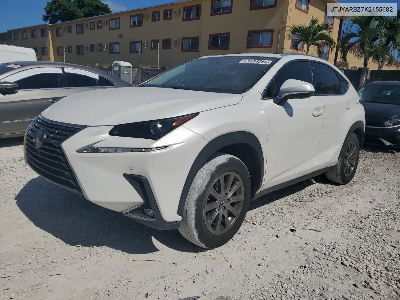 2019 Lexus Nx 300 Base VIN: JTJYARBZ7K2155682 Lot: 61684285