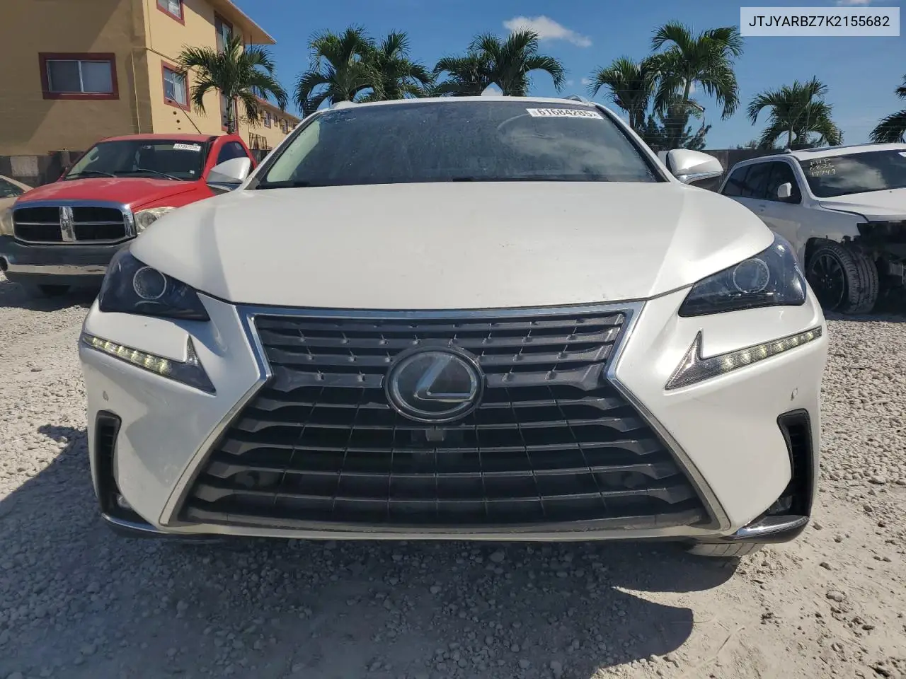 2019 Lexus Nx 300 Base VIN: JTJYARBZ7K2155682 Lot: 61684285
