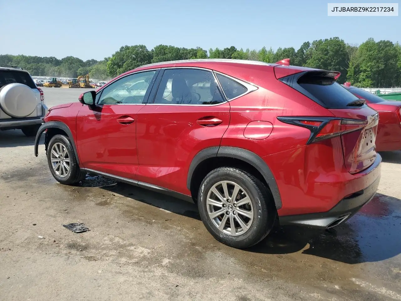 2019 Lexus Nx 300 Base VIN: JTJBARBZ9K2217234 Lot: 61817155
