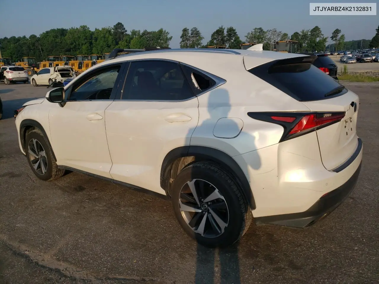 2019 Lexus Nx 300 Base VIN: JTJYARBZ4K2132831 Lot: 61991185
