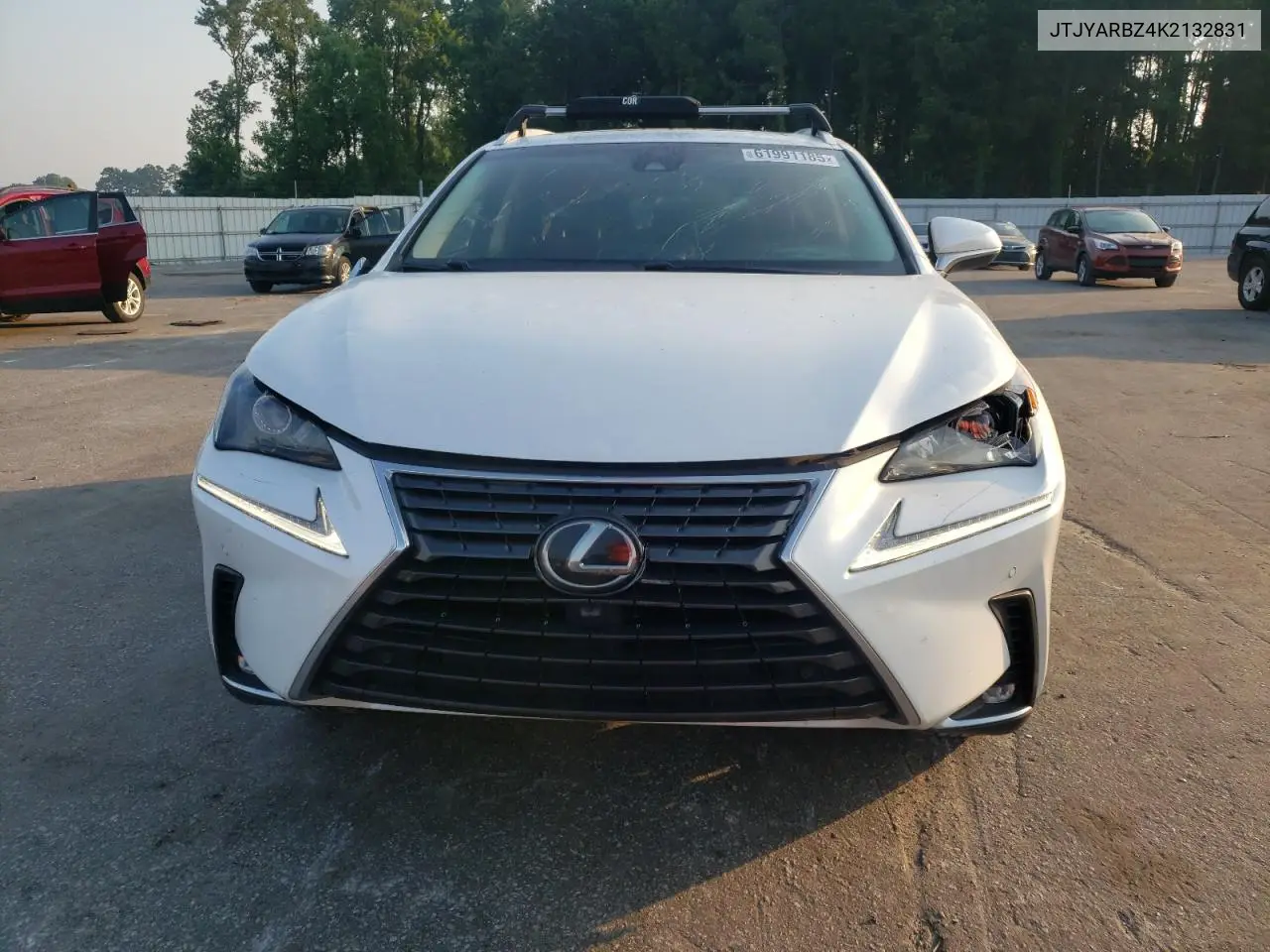 2019 Lexus Nx 300 Base VIN: JTJYARBZ4K2132831 Lot: 61991185
