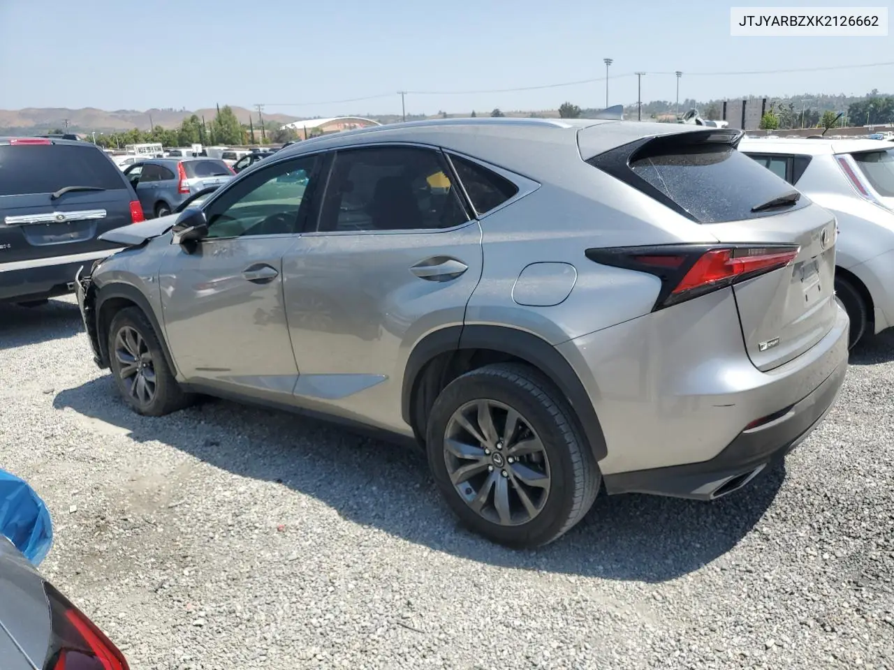 2019 Lexus Nx 300 Base VIN: JTJYARBZXK2126662 Lot: 61991665