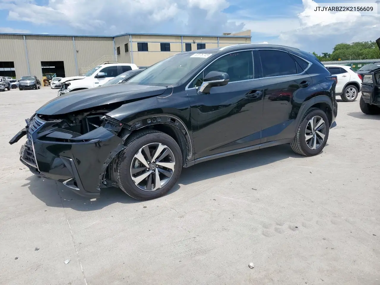 2019 Lexus Nx 300 Base VIN: JTJYARBZ2K2156609 Lot: 62076745
