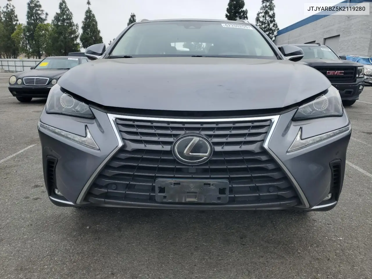 2019 Lexus Nx 300 Base VIN: JTJYARBZ5K2119280 Lot: 62200205