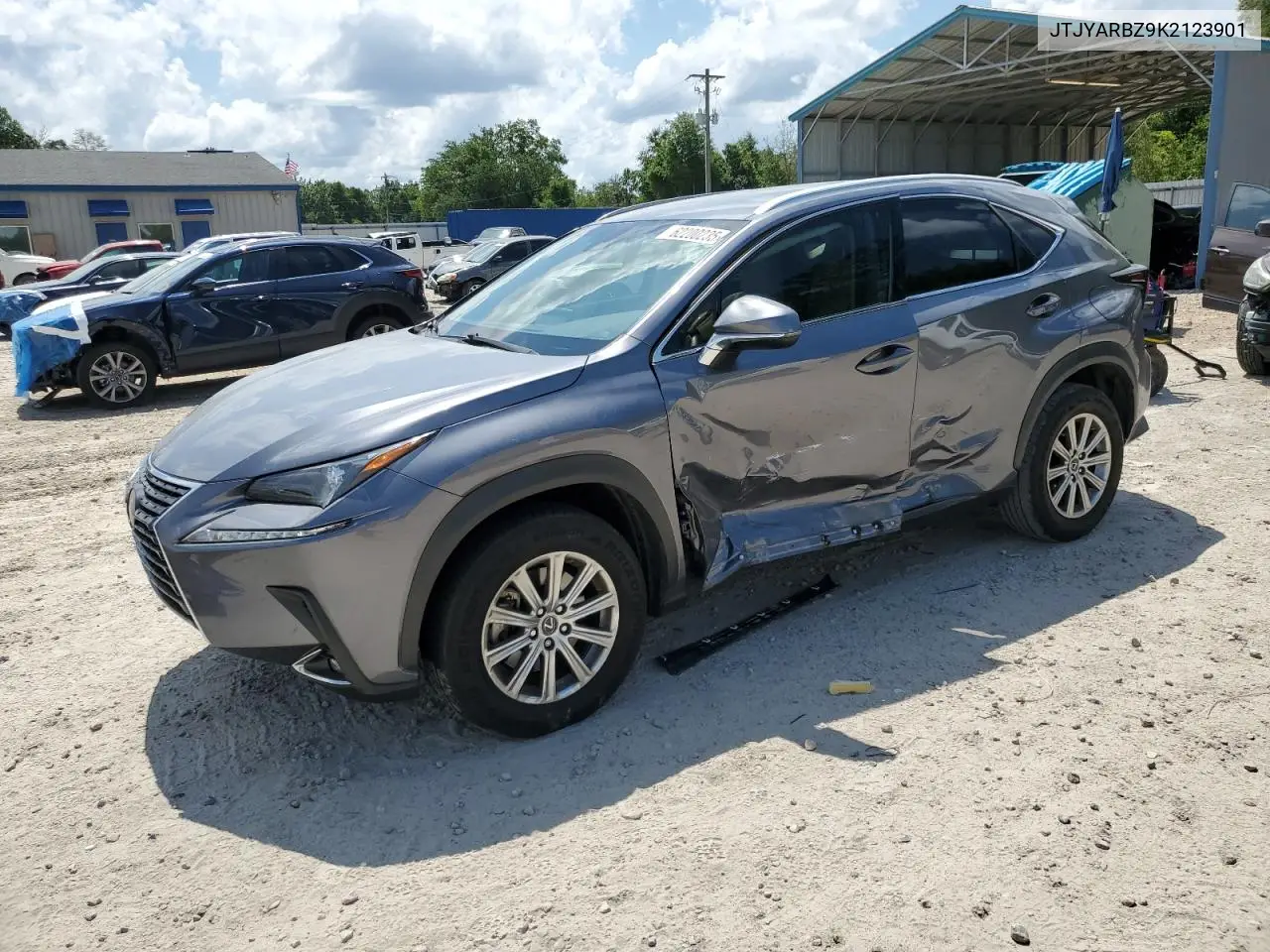 2019 Lexus Nx 300 Base VIN: JTJYARBZ9K2123901 Lot: 62200235