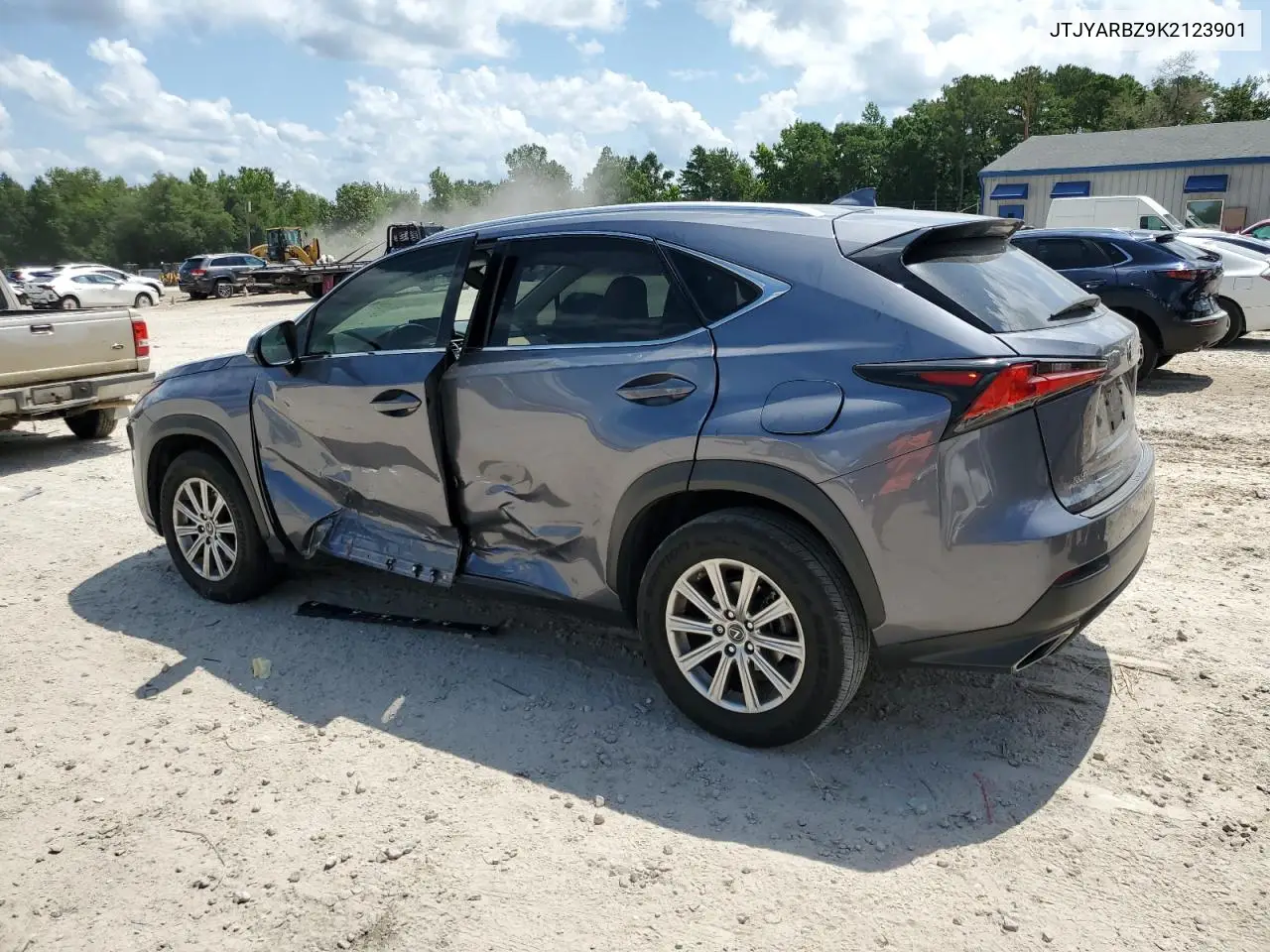 2019 Lexus Nx 300 Base VIN: JTJYARBZ9K2123901 Lot: 62200235