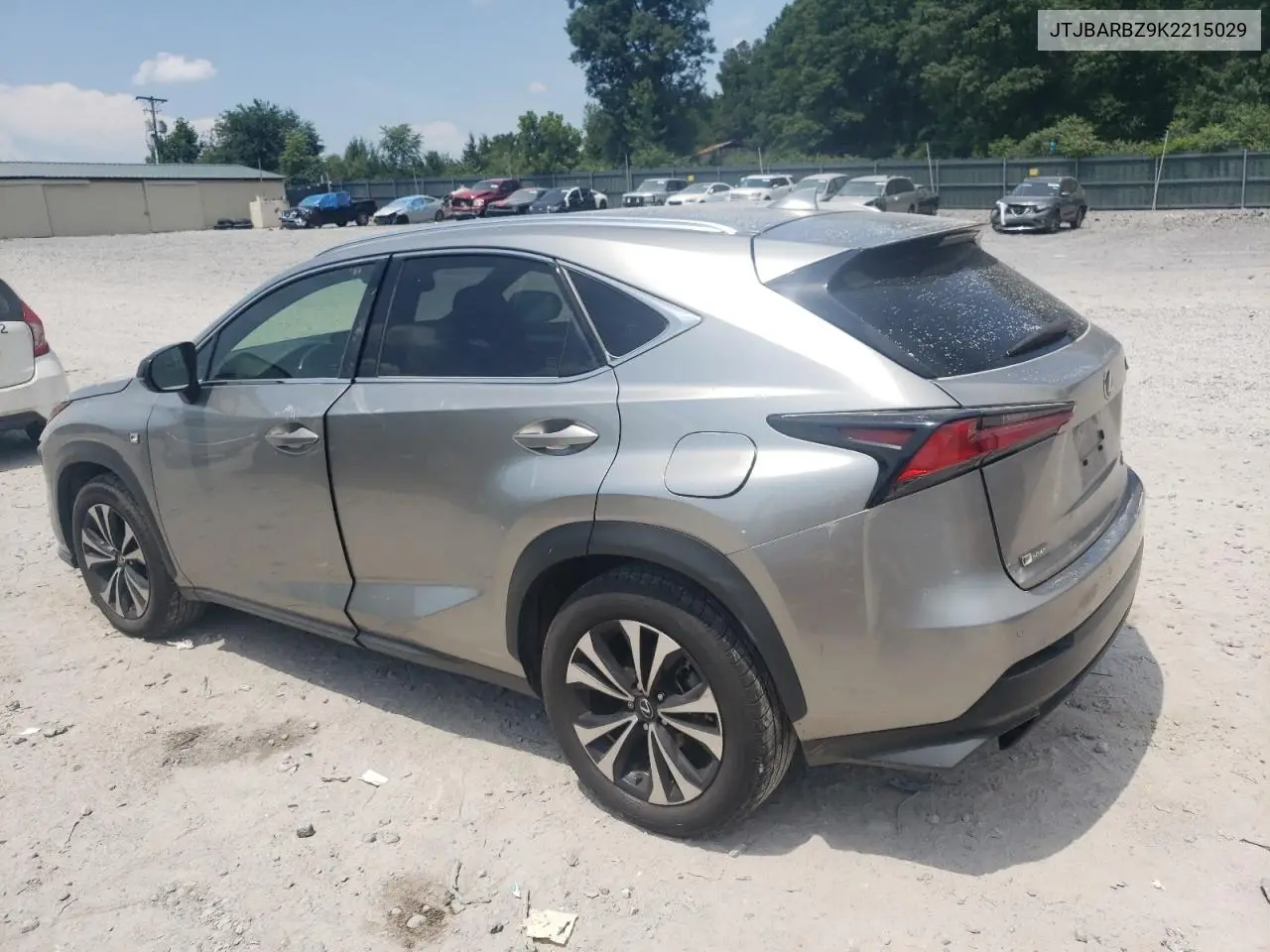 2019 Lexus Nx 300 Base VIN: JTJBARBZ9K2215029 Lot: 62372515