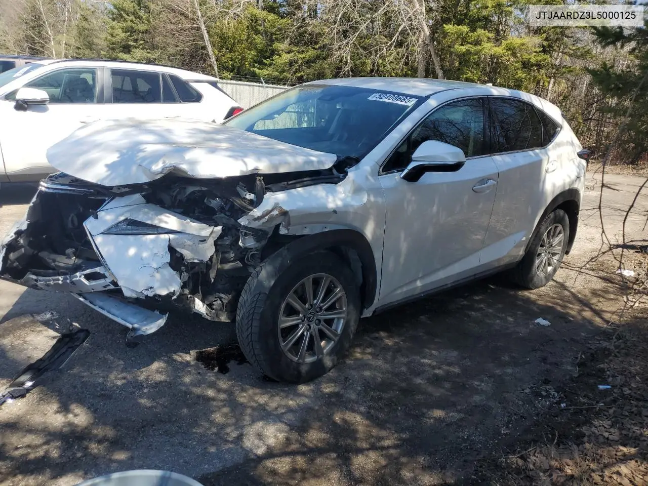 2020 Lexus Nx 300 Base VIN: JTJAARDZ3L5000125 Lot: 52408685