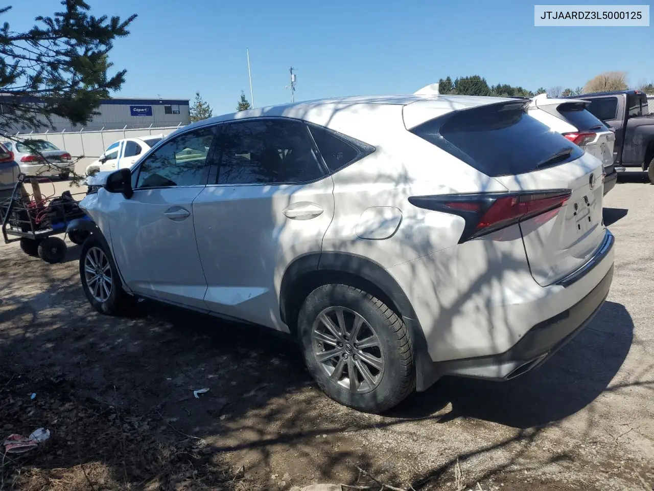 2020 Lexus Nx 300 Base VIN: JTJAARDZ3L5000125 Lot: 52408685