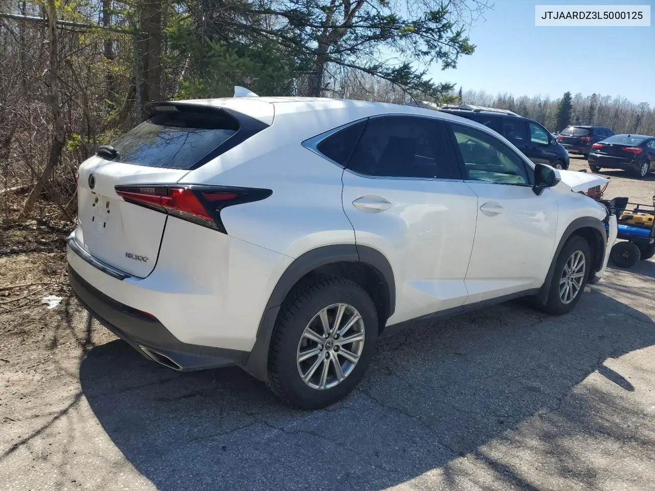 2020 Lexus Nx 300 Base VIN: JTJAARDZ3L5000125 Lot: 52408685