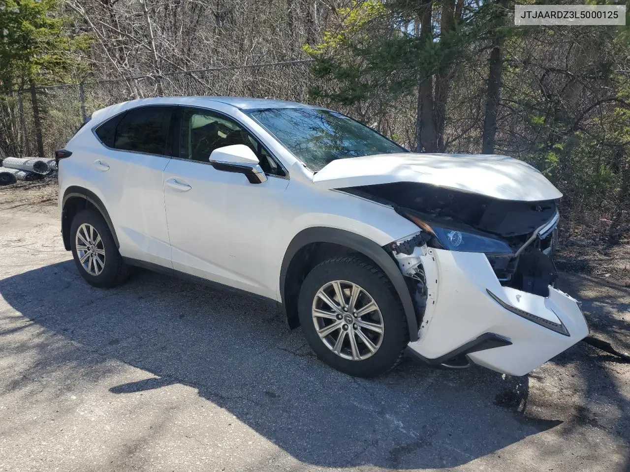 2020 Lexus Nx 300 Base VIN: JTJAARDZ3L5000125 Lot: 52408685