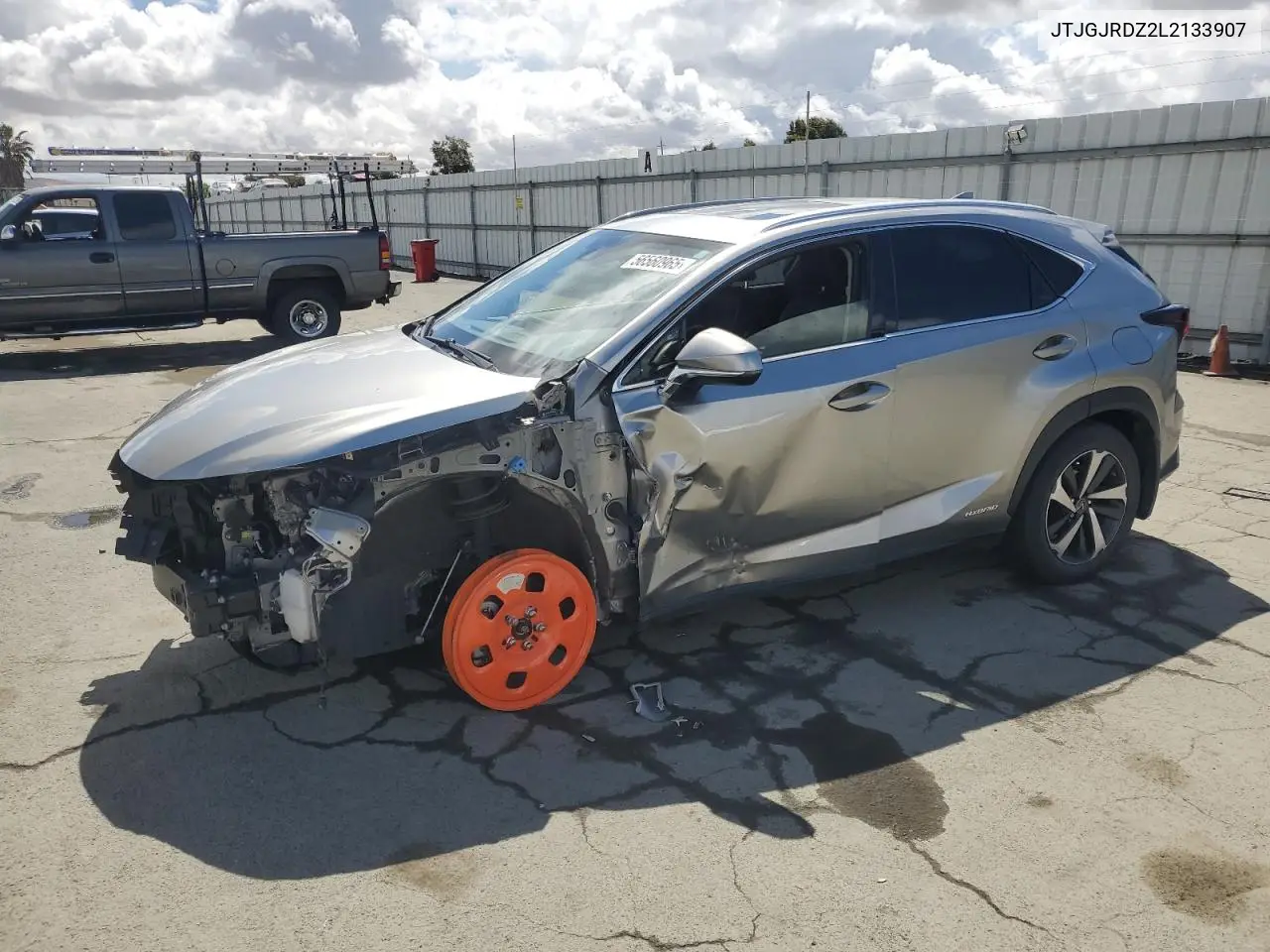 2020 Lexus Nx 300H VIN: JTJGJRDZ2L2133907 Lot: 56560965