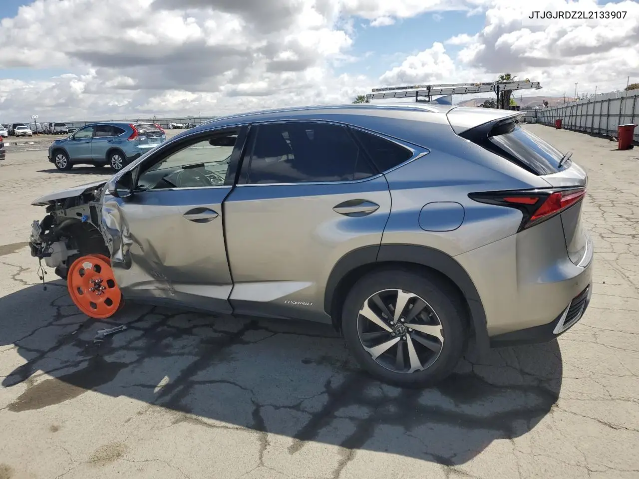 2020 Lexus Nx 300H VIN: JTJGJRDZ2L2133907 Lot: 56560965