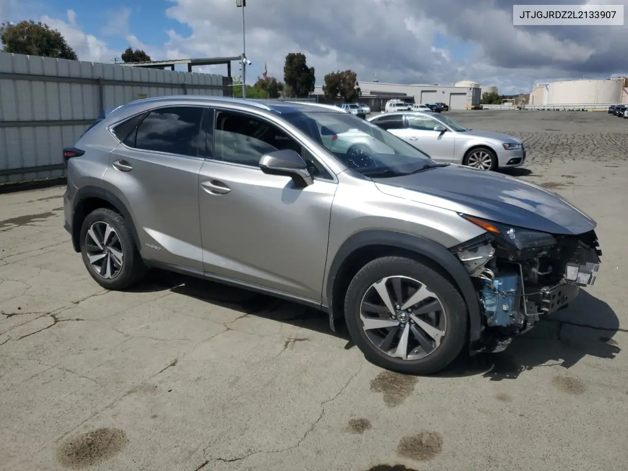 2020 Lexus Nx 300H VIN: JTJGJRDZ2L2133907 Lot: 56560965