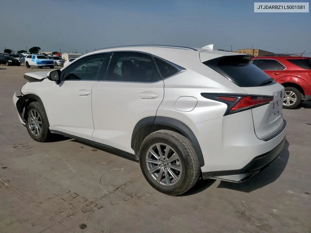2020 Lexus Nx 300 VIN: JTJDARBZ1L5001581 Lot: 57134175