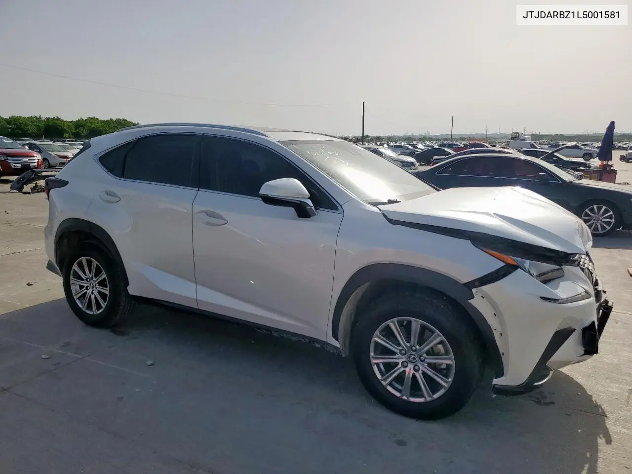 2020 Lexus Nx 300 VIN: JTJDARBZ1L5001581 Lot: 57134175