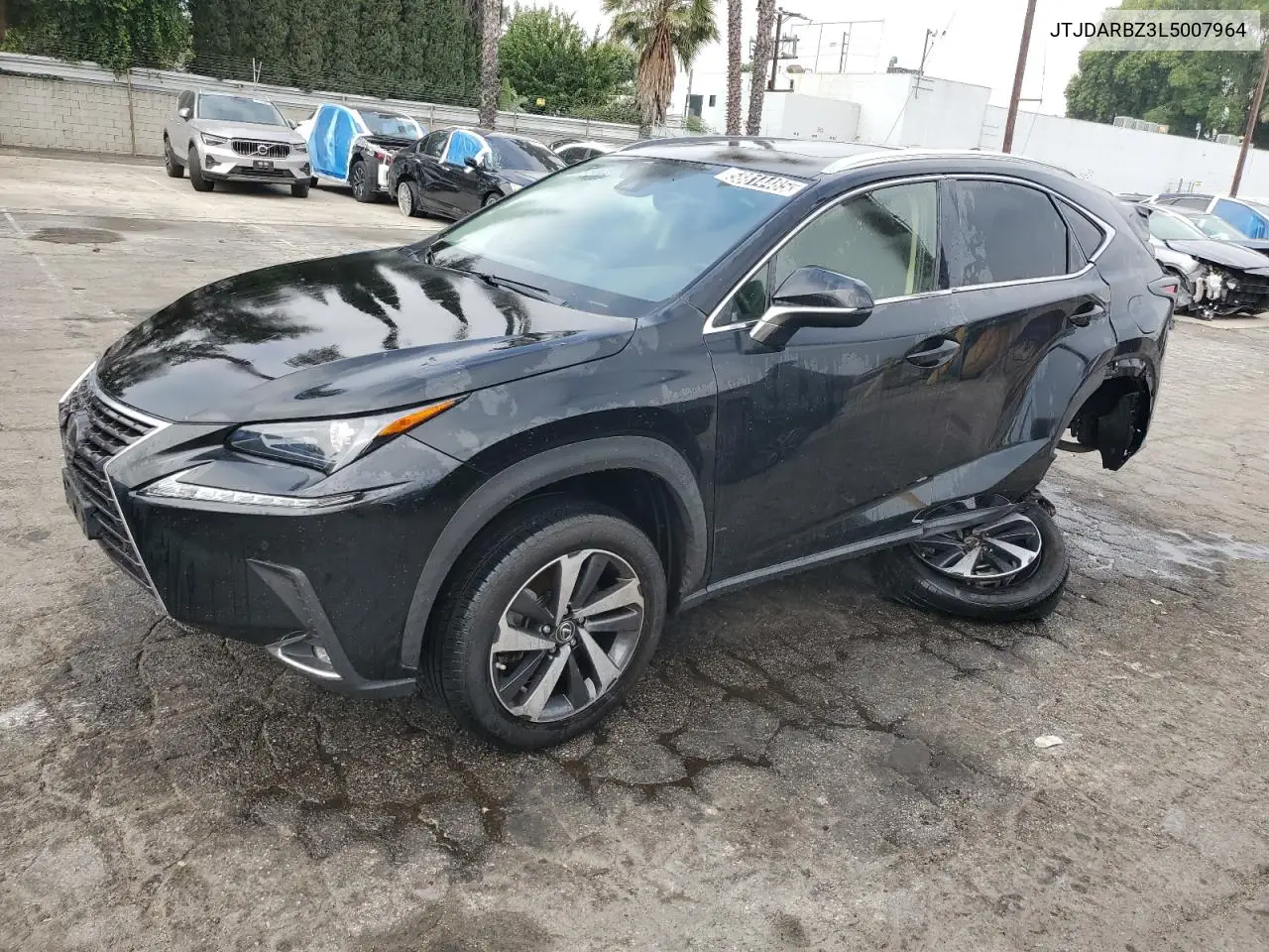 2020 Lexus Nx 300 VIN: JTJDARBZ3L5007964 Lot: 58814485