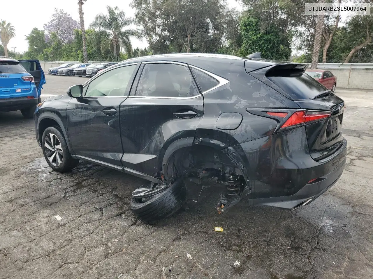 2020 Lexus Nx 300 VIN: JTJDARBZ3L5007964 Lot: 58814485