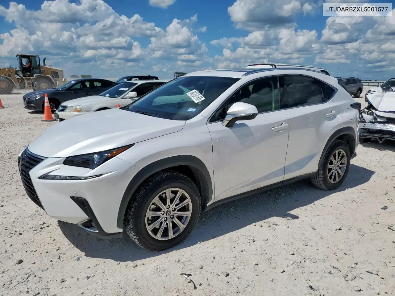 2020 Lexus Nx 300 VIN: JTJDARBZXL5001577 Lot: 60758165