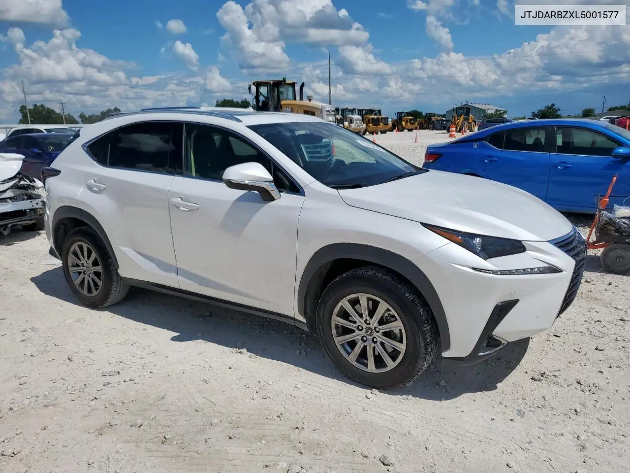 2020 Lexus Nx 300 VIN: JTJDARBZXL5001577 Lot: 60758165