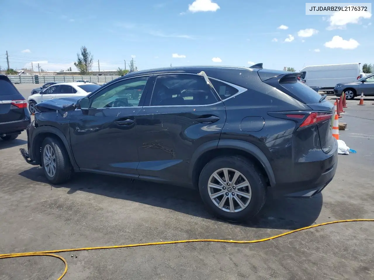 2020 Lexus Nx 300 VIN: JTJDARBZ9L2176372 Lot: 61297425