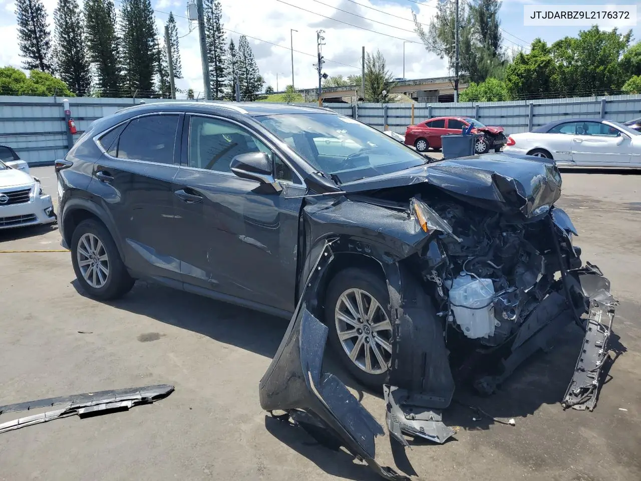 2020 Lexus Nx 300 VIN: JTJDARBZ9L2176372 Lot: 61297425