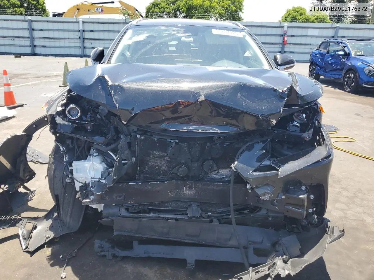 2020 Lexus Nx 300 VIN: JTJDARBZ9L2176372 Lot: 61297425