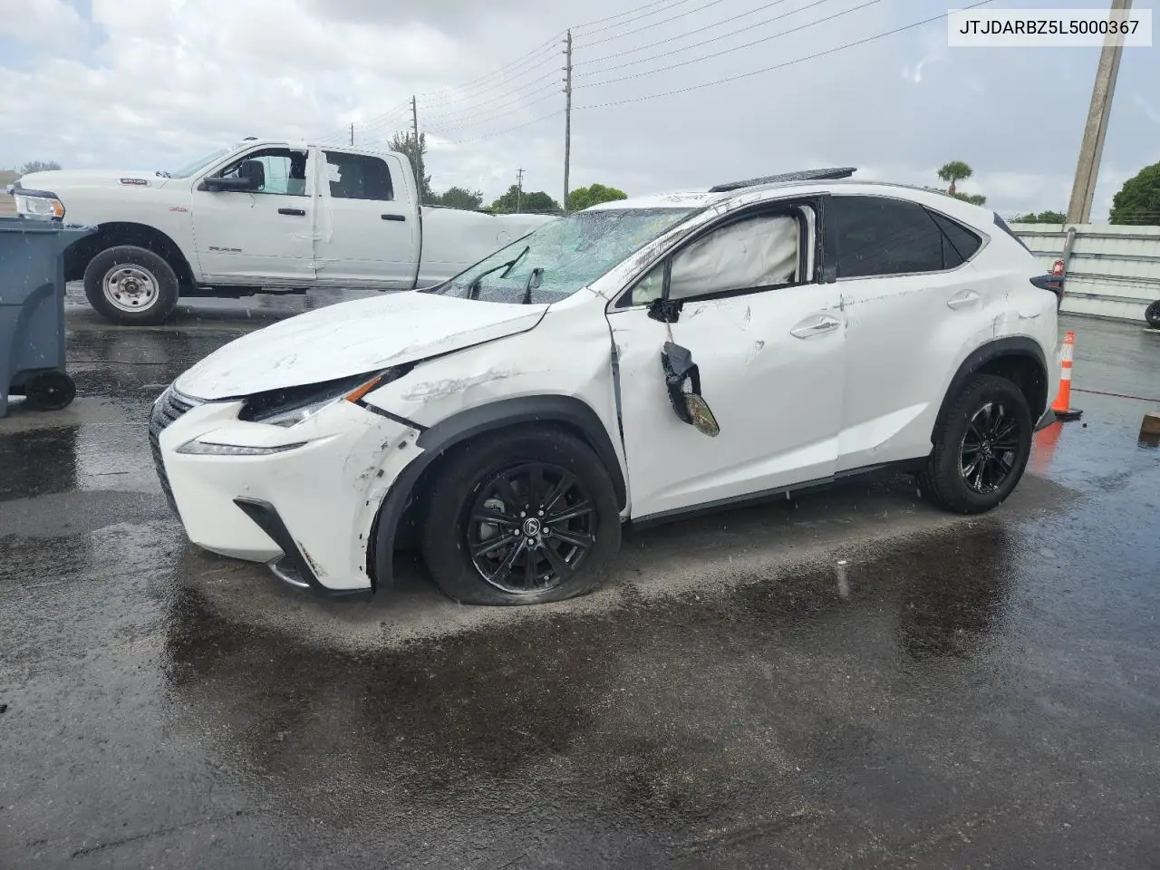2020 Lexus Nx 300 VIN: JTJDARBZ5L5000367 Lot: 61573165