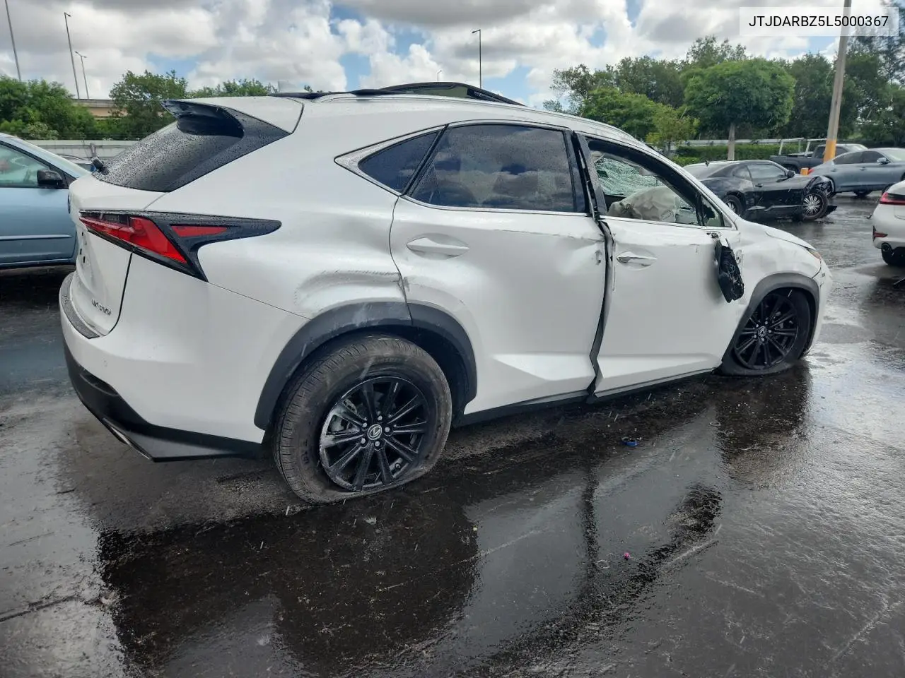 2020 Lexus Nx 300 VIN: JTJDARBZ5L5000367 Lot: 61573165