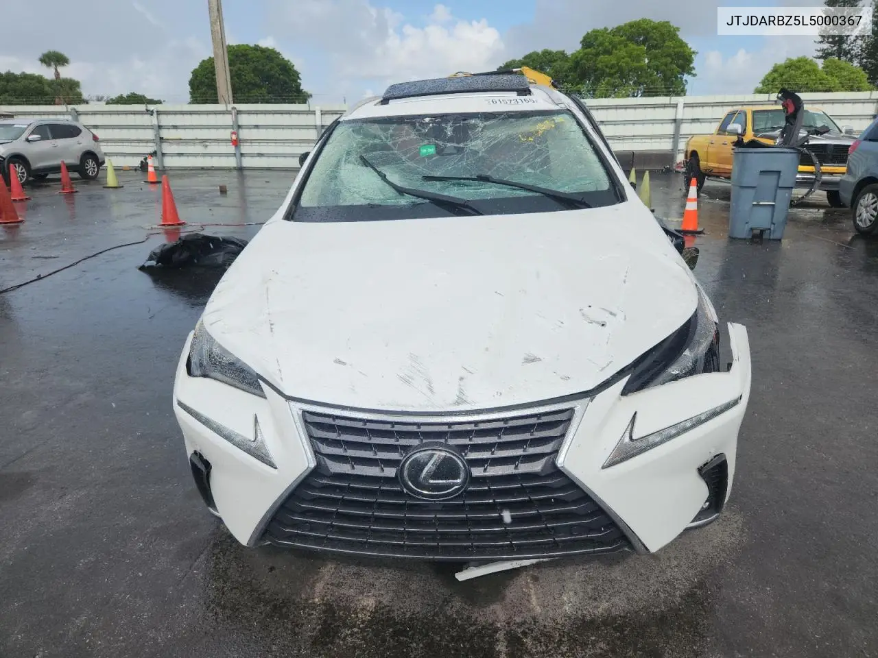 2020 Lexus Nx 300 VIN: JTJDARBZ5L5000367 Lot: 61573165