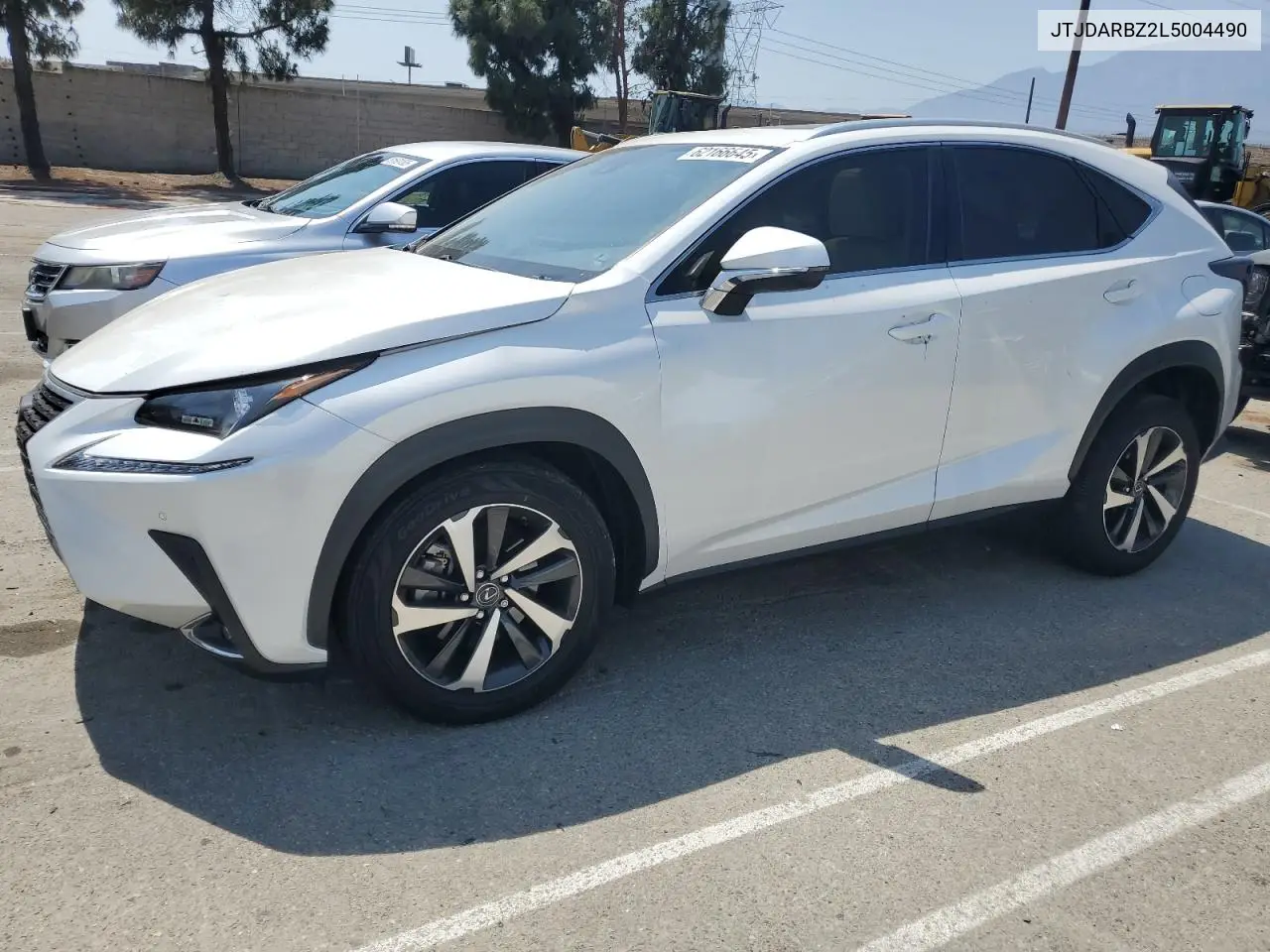 2020 Lexus Nx 300 VIN: JTJDARBZ2L5004490 Lot: 62166645