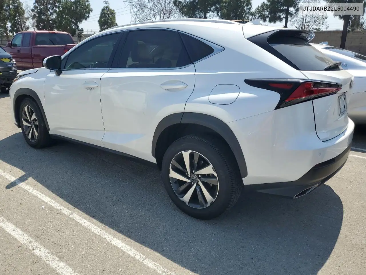 2020 Lexus Nx 300 VIN: JTJDARBZ2L5004490 Lot: 62166645