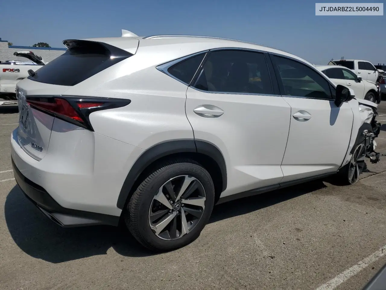 2020 Lexus Nx 300 VIN: JTJDARBZ2L5004490 Lot: 62166645