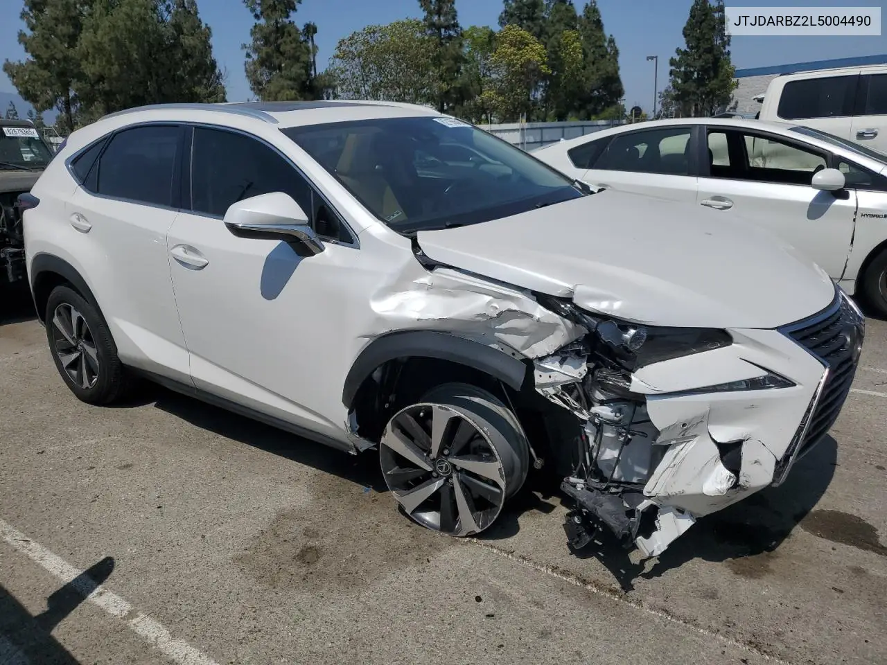 2020 Lexus Nx 300 VIN: JTJDARBZ2L5004490 Lot: 62166645